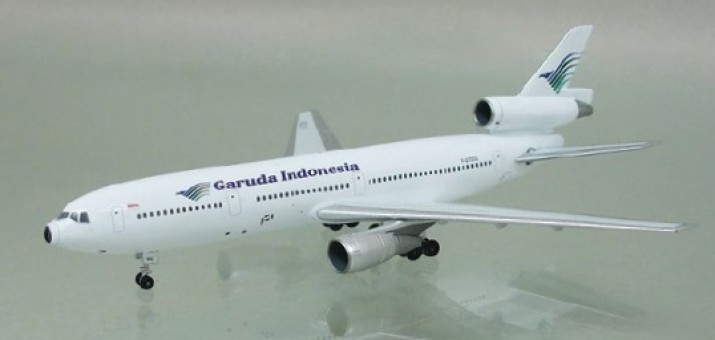Apollo Die Cast Airliner Models September release Garuda Indonesia DC-10-30 (AOM French Airlines)  Reg# F-GTDG Item: A13099  1:400 Scale Limited production to 200 pieces world wide. 