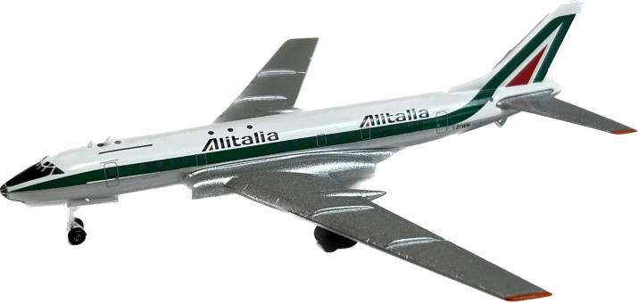 Alitalia-CSA Czech TU-104 OK-NDF I-DIWN Retro Models RETRO4002 Scale 1:400 