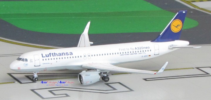 Lufthansa First to Fly A320neo D-AINA Aero Classics Scale 1:400