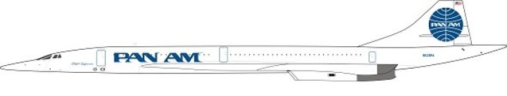 Concorde PAN AM N528PA With Stand With Stand  InFlight IFCONCPAA02 Scale 1:200