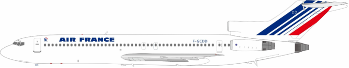 Air France Boeing 727-228/Adv Reg: F-GCDD IF56268 InFlight Models 1:200