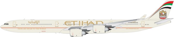 Etihad 2017 A340-600 Reg# A6-EHL Phoenix 20135B Scale 1:200