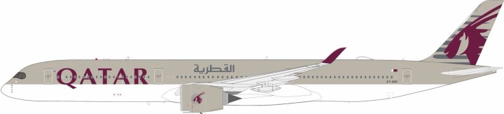 Qatar Airways Airbus A350-1041 Reg: A7-AOH IF350XQR0526 InFlight Models 1:200