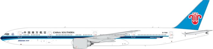  China Southern Airlines B777-300ER Registration B-7588 Phoenix 11308 Scale 1:400