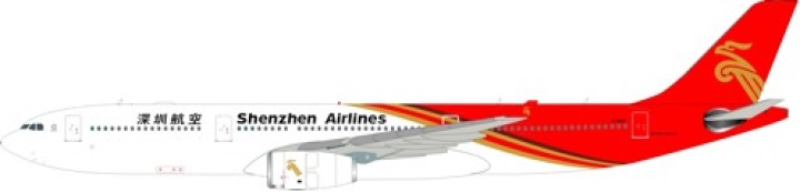 Shenzhen Airlines Airbus A330-300 B-8865 IF333ZH001 With Stand InFlight Scale 1:200