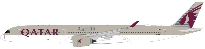 Qatar Airways Airbus A350-1000 registration A7-ANA Inflight IF351QR001 scale 1:200