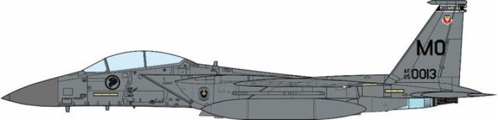 F-15SG Strike Eagle Republic of Singapore Air Force, 428th Fighter Squadron "Buccaneers" 2011 JCWigns JCW-72-F15-025 scale 1:72