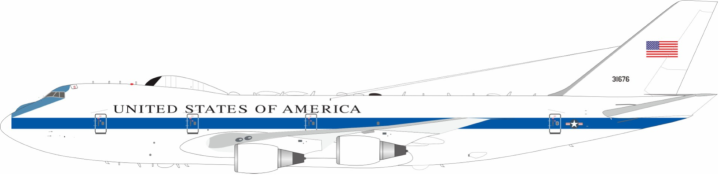 USA - Air Force Boeing E-4B 73-1676 IF742E4B1676 InFlight Models 1:200