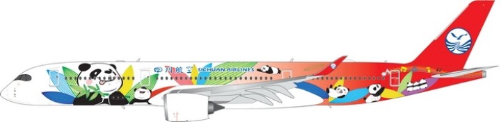Sichuan Panda Airlines Airbus A350-900  Phoenix 11418 Scale 1:400