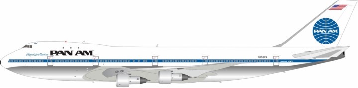 Pan American World Airways - Pan Am Boeing 747-121 N656PA IF741PA0626P InFlight Models 1:200