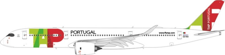 TAP Air Portugal A350-900  Reg# CS-TXX Phoenix Model 11344 Diecast 1:400