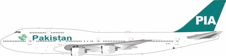 Pakistan International Airlines Boeing 747-367 AP-BFV IF743PIA0826 InFlight Models 1:200