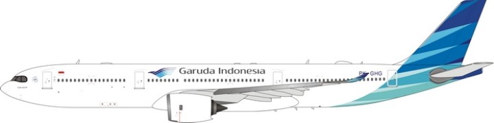 Garuda IndonesiaAirbus A330-900neo PK-GHG die-cast Phoenix 11604 scale 1:400