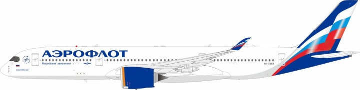 Aeroflot - Russian Airlines Airbus A350-941 RA-73154 B-InFlight Model B-A359-RU-154 Scale 1:200