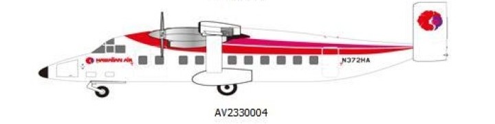 Hawaiian Air Short 330 N372H 