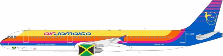Air Jamaica Airbus A321-211 Reg: 6Y-JME IF321JM1125 InFlight Models 1:200