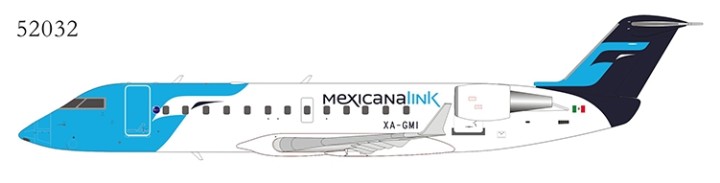 MexicanaLink CRJ-200LR XA-GMI NG52032 NG Models scale 1:200