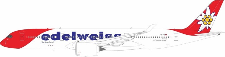 Edelweiss Air Airbus A350-900 HB-IHC With Stand IF350WK1224 InFlight Models 1:350