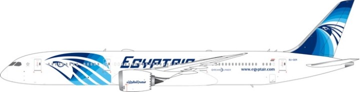 EgyptAir Boeing 787-9 Dreamliner SU-GER Phoenix 11538 scale 1:400 مصر للطيران
