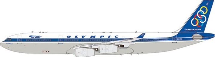 Olympic Airlines Airbus A340-313 Reg: SX-DFA AV4318 Aviation Models 1:400