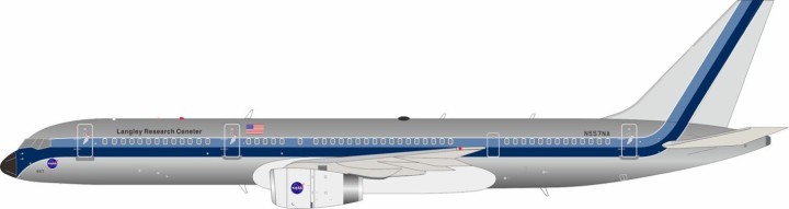 NASA Boeing 757-225 N557NA Polished IF757NASA57P InFlight Models 1:200