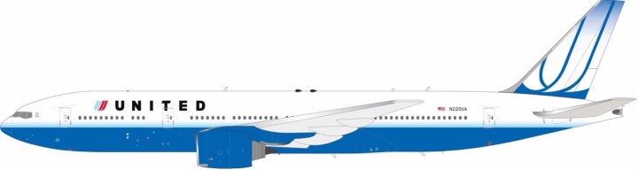 United Airlines Boeing 777-222/ER Reg: N220UA IF772UA11225 InFlight Models 1:200