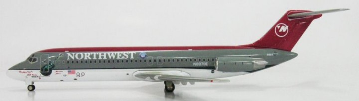 Northwest DC-9-30 "BB King" Logo