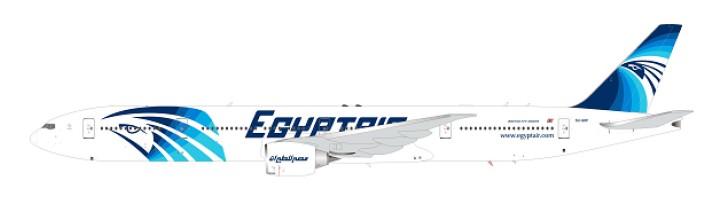 EgyptAir Boeing 777-36N/ER w/ Stand Reg# SU-GDP InFlight Model IF277730915 Scale 1:200