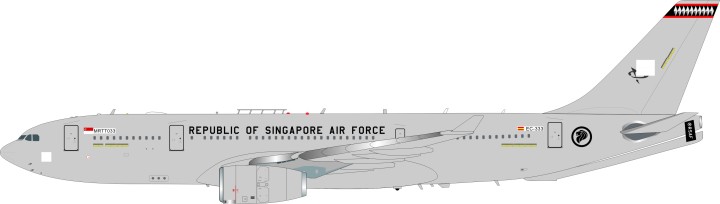 Singapore - Air Force Airbus A330-200MRTT W/Stand Inflight IFMRTTSAF001 Scale 1:200