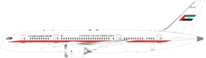 United Arab Emirates 787-8 Dreamliner Reg# A6-PFC Stand IF7870916 Scale 1:200