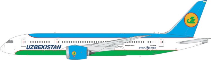 Uzbekistan Boeing B787-8 Dreamliner Reg# UK78701  Phoenix 11315 Scale 1:400