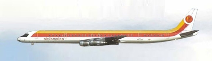 Air Jamaica DC-8-61 6Y-JGG AC19203 Aeroclassics Scale 1:400