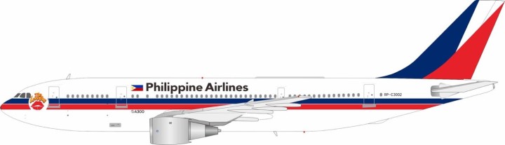 Philippine Airlines Airbus A300B4-103 RP-C3002 IF300RP0825 InFlight Models 1:200