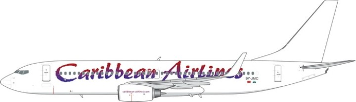 Caribbean Airlines Boeing 737-800 9Y-JMC Phoenix 11508 scale 1400