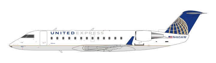 United Express CRJ-200LR N465AW NG Models 52013 scale 1:200