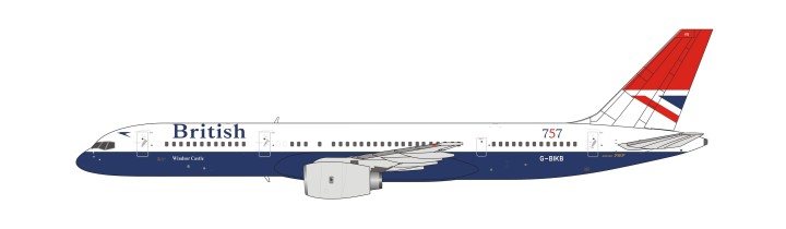 British Airways First Negus Boeing 757-200 "Windsor Castle" G-BIKB NG 53022 scale 1:400