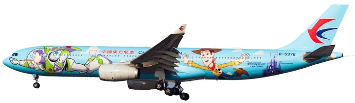 China Eastern A330-300 Toy Story B-5976 中国东方航空 Inflight BTS01 scale 1:200