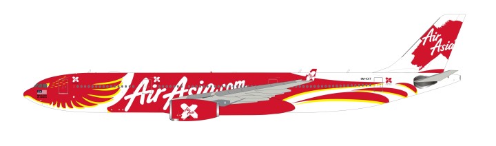 Air Asia X Airbus A330-300 Reg# 9M-XXT Stand Inflight IF3330816 Scale 1:200