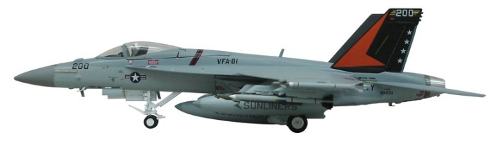 1:72 F/A-18E US Navy Super Hornet Sunliners