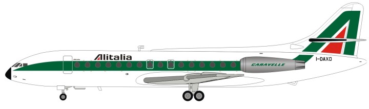 Alitalia Sud SE-210 Caravelle III Reg# I-DAXO ARD2019 ARD Models Scale  1:200