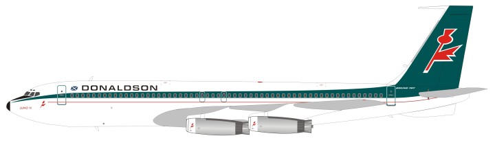 Donaldson International Boeing 707-300 G-BAEL stand ARD/InFlight ARD2070 scale 1:200