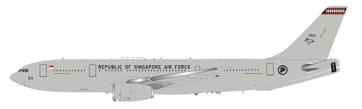 LIMITED! Singapore Air Force A330-200MRTT 763 with stand InFlight IFMRTTSAF763 scale 1:200