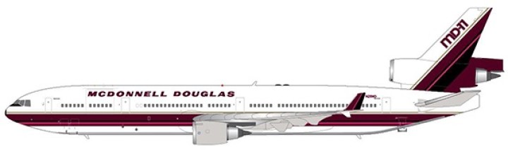 MD-11 Purple House registration N211MD McDonnell Douglas JCWings LH4MCD076 scale 1:400