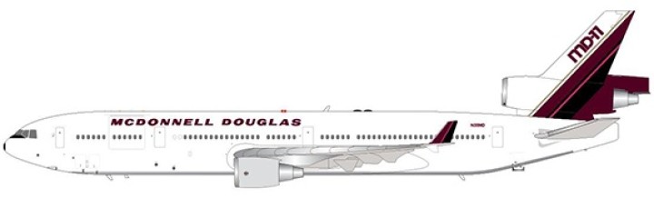 MD-11 Purple-White House N311MD McDonnell Douglas JC Wings LH4MCD077 1:400