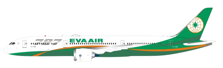 Eva Air Boeing 787-9 B-17881 Dreamliner Inflight IF789EV1119 scale 1:200
