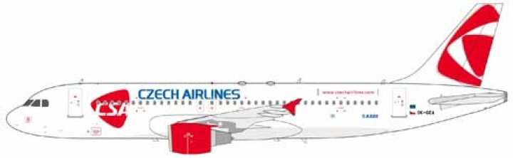 CSA Czech Airlines Airbus A320-200 New Colors