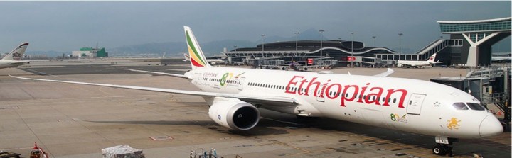 Ethiopian Airlines Boeing 787-9 Dreamliner Reg: ET-AXS AV4437 Aviation Models 1:400