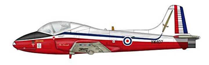 “The Swords,” RAF Leeming Jet Provost T5A
