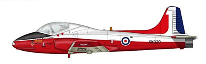 RAF Fairford Jet Provost T5A 