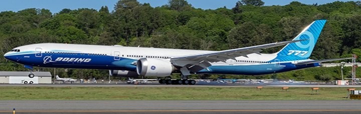 Boeing Company B777-9 N779XX (Folded Wings) LH4BOE161X Scale 1:400